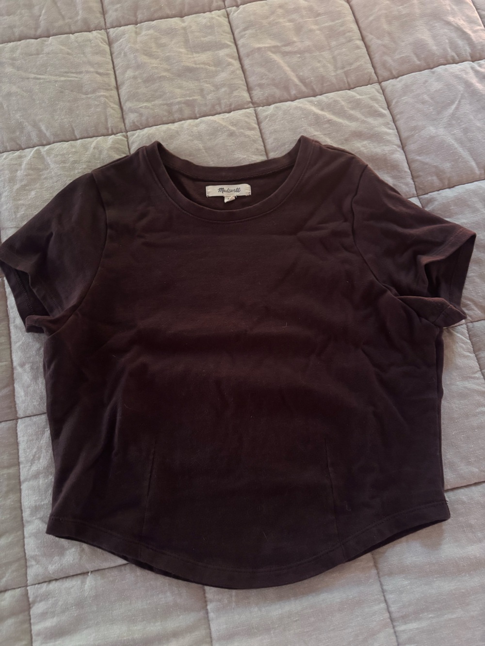 Madewell brown tee